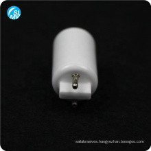 electrical wear resistance lamp parts 95 alumina ceramic UV lamp cap